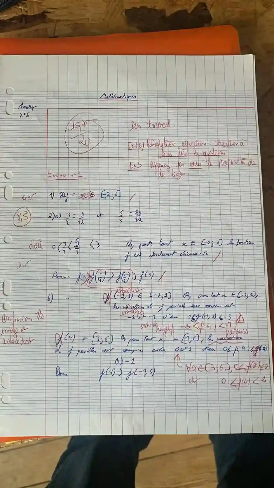 Cours Maths Seconde Saint-Germain-en-Laye